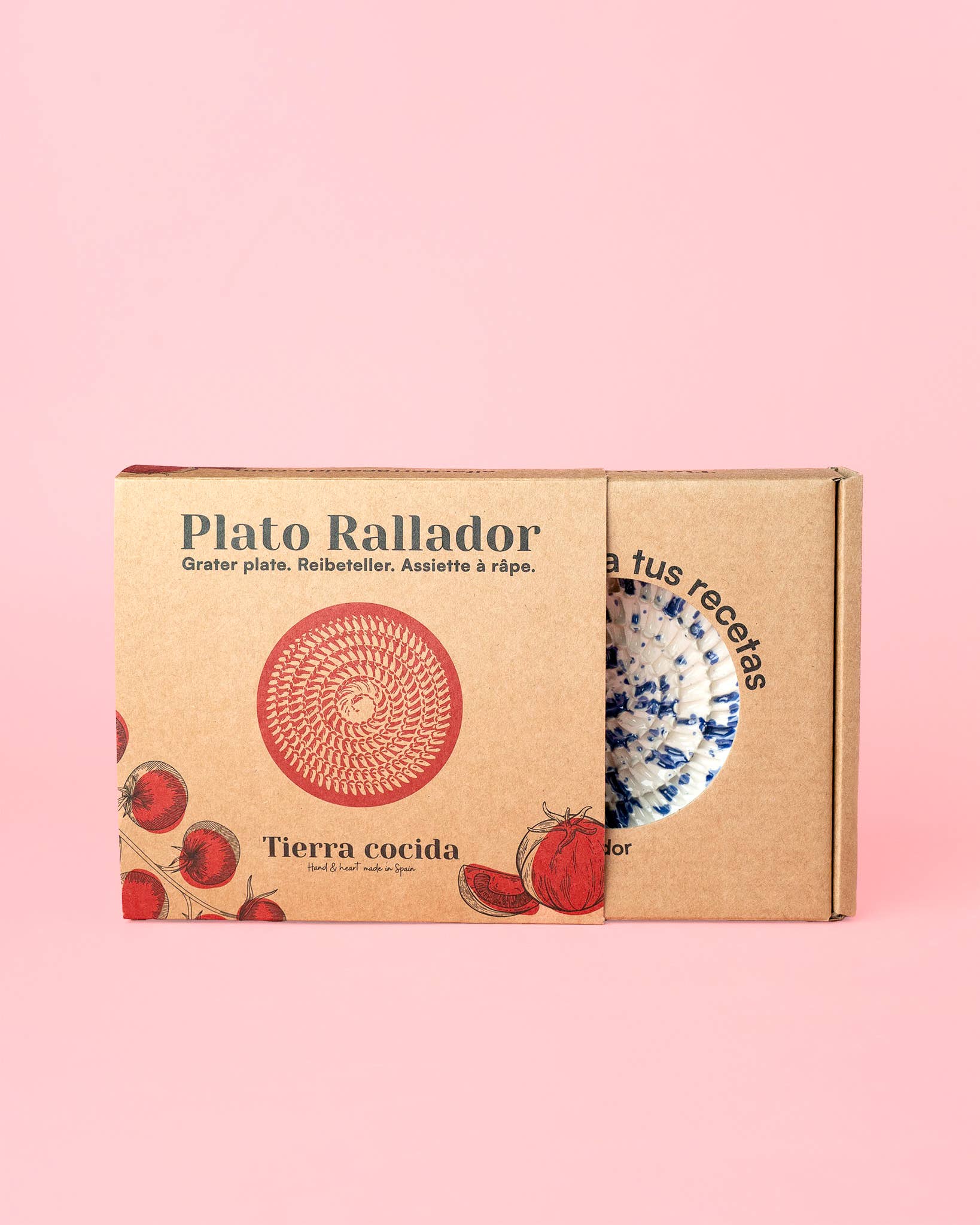 Raspbord keramisch Tonijn Klein - Spaans aardewerk