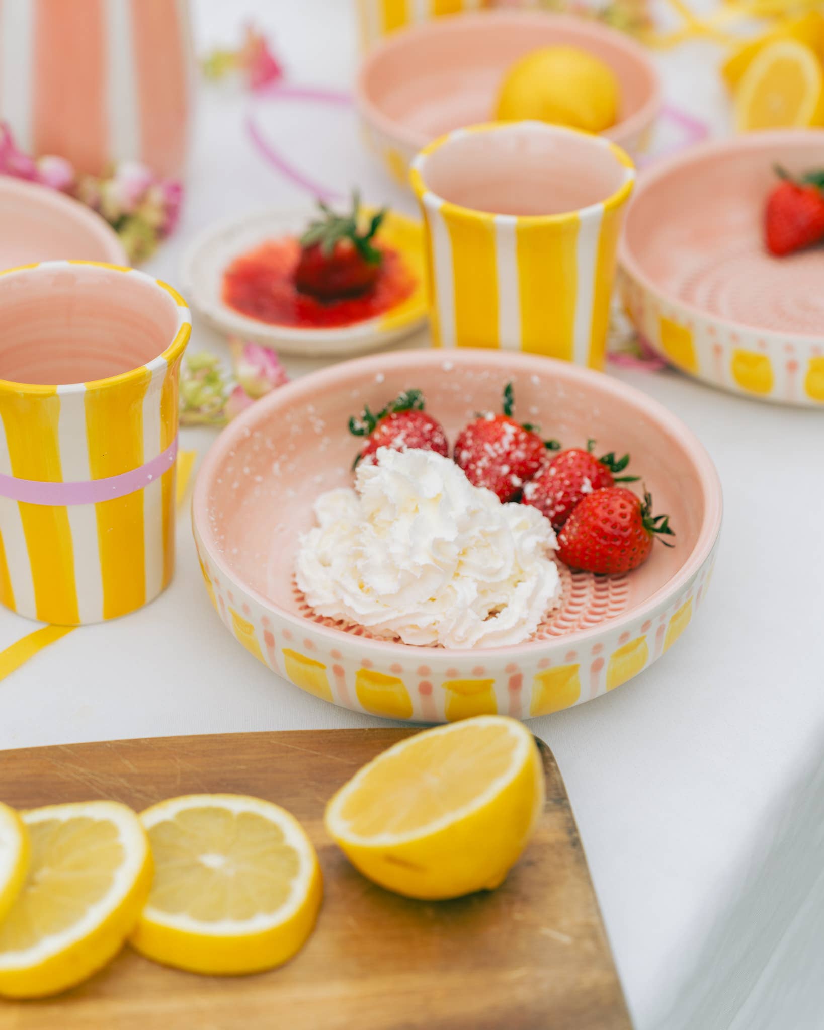 Raspbord keramisch Valentina Groot - Spaans aardewerk