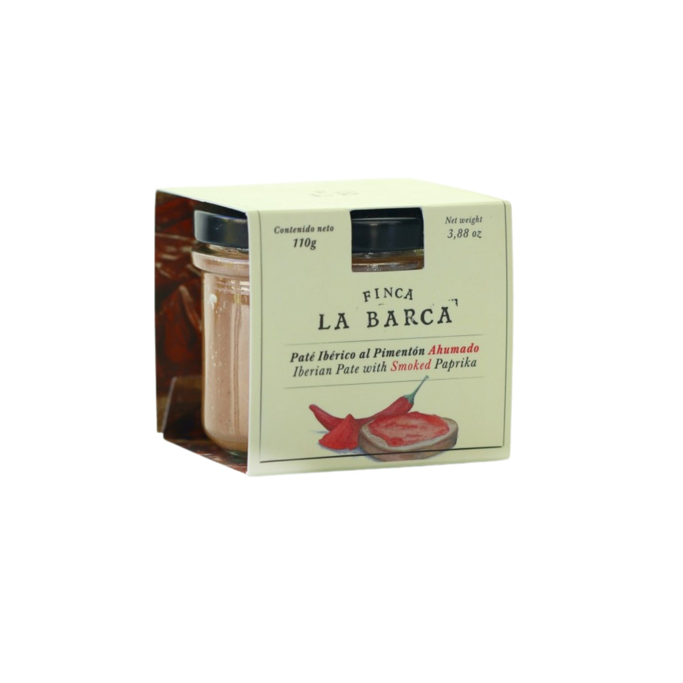 Iberico Paté met Gerookte Paprika Finca La Barca 110 gr