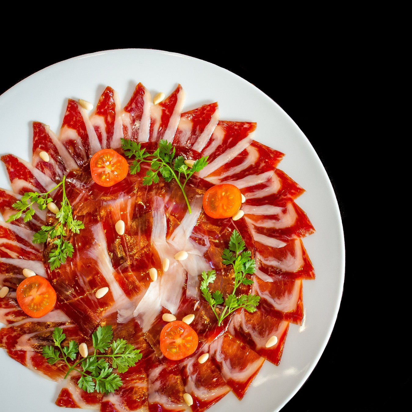 Jamon Bellota 100% Iberico (Pata Negra) 70g handgesneden