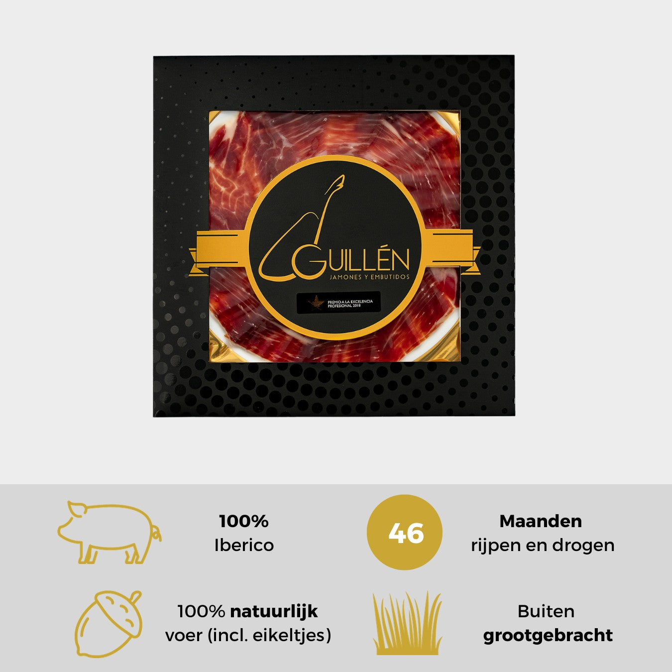 jamon iberico bellota pata negra details