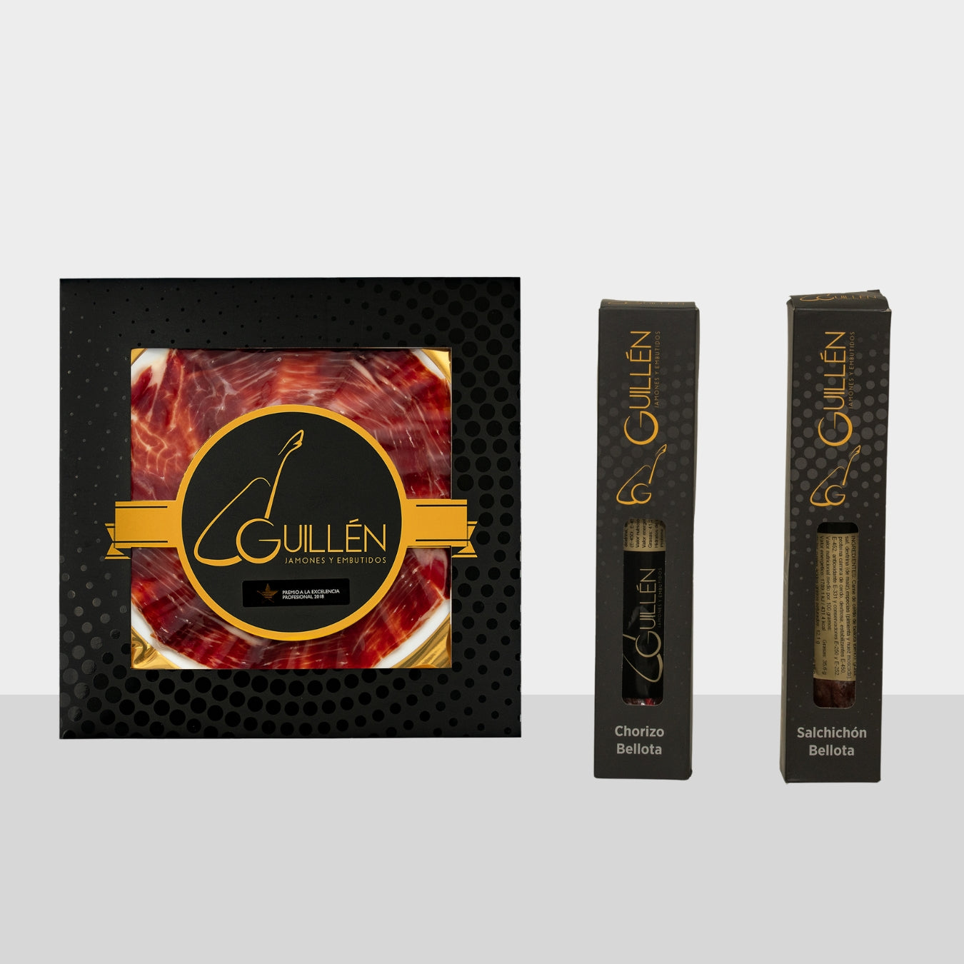 Iberico Bellota combi - Jamón Pata Negra , Chorizo & Salchichon Bellota