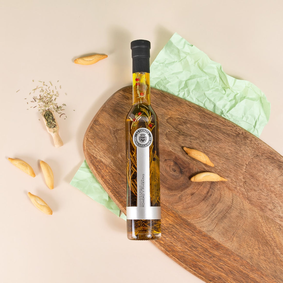 Spaanse olijfolie met rozemarijn &amp; peper 250ml