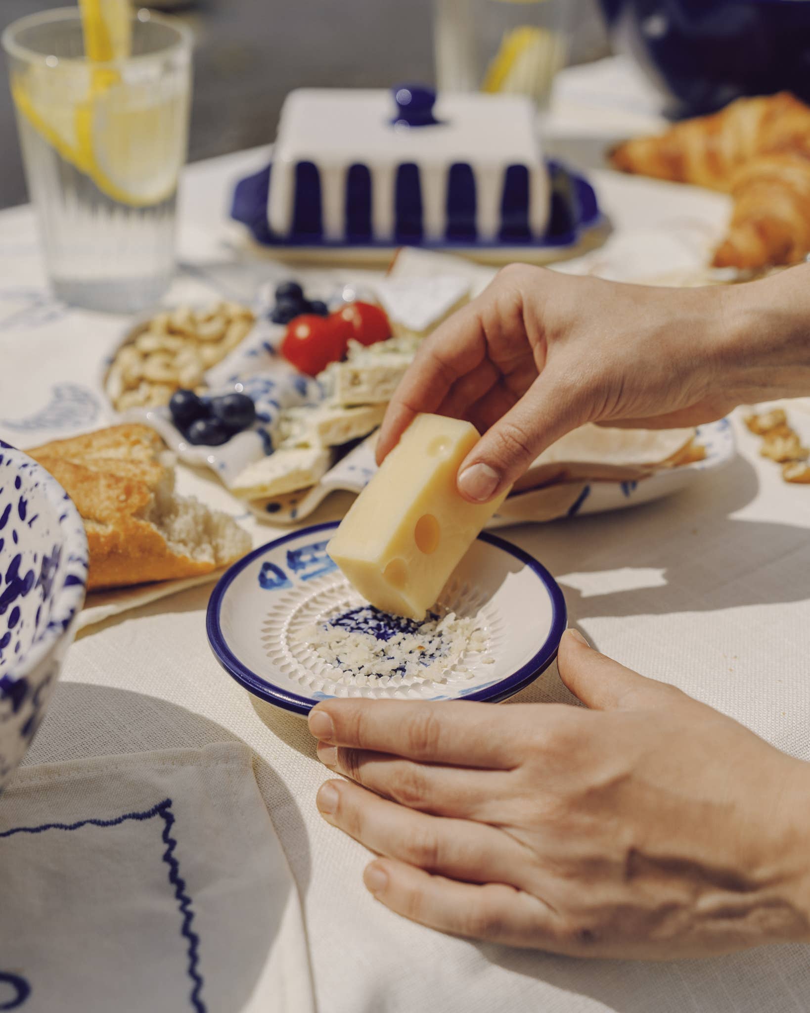 Raspbord keramisch Tonijn Klein - Spaans aardewerk