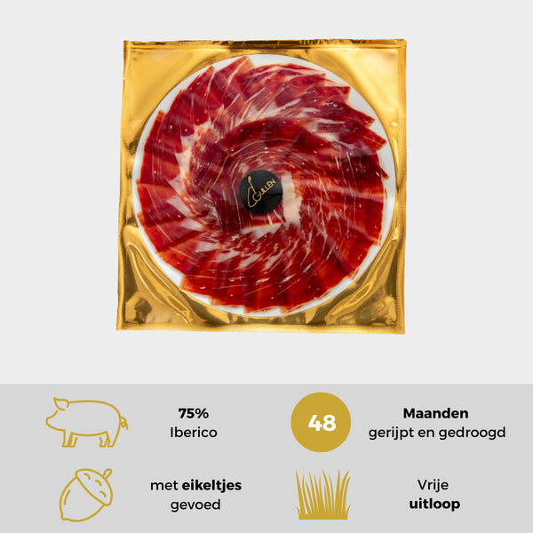 jamon bellota 75% ibérico