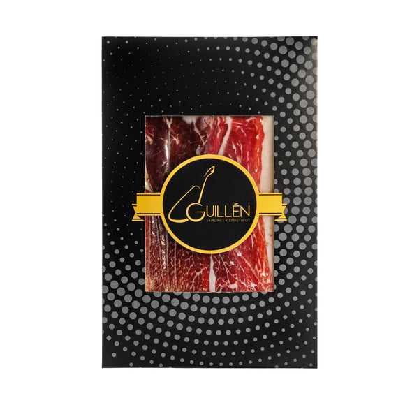 Iberico-Schinken Jamon Iberico in Scheiben geschnitten