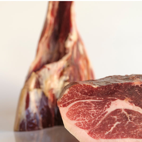 Jamon Iberico Cebo de Campo (ohne Knochen, verschiedene Größen) | Grasgefüttert und Freilandhaltung