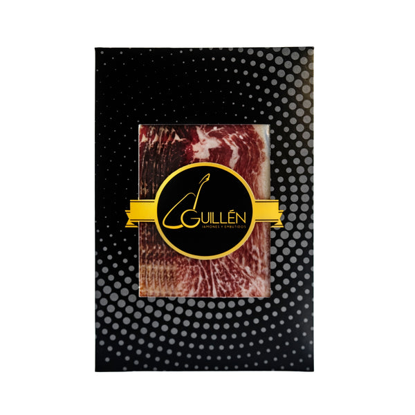 Iberico-Schinken Jamon Iberico in Scheiben geschnitten