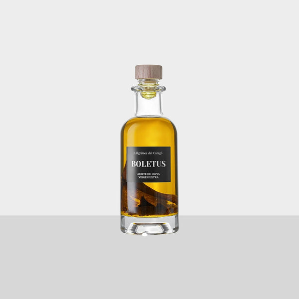 llagrimes del canigo olijfolie met boletus